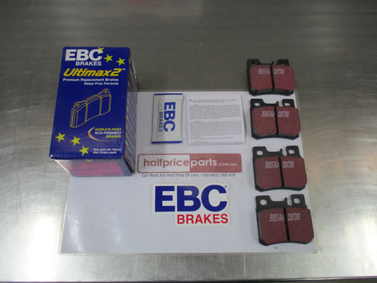 EBC Ultimax 2 Noise Free Formula Rear Pad Set To Suit Mercedes C Class / SLK / E Class / SL Class New Part