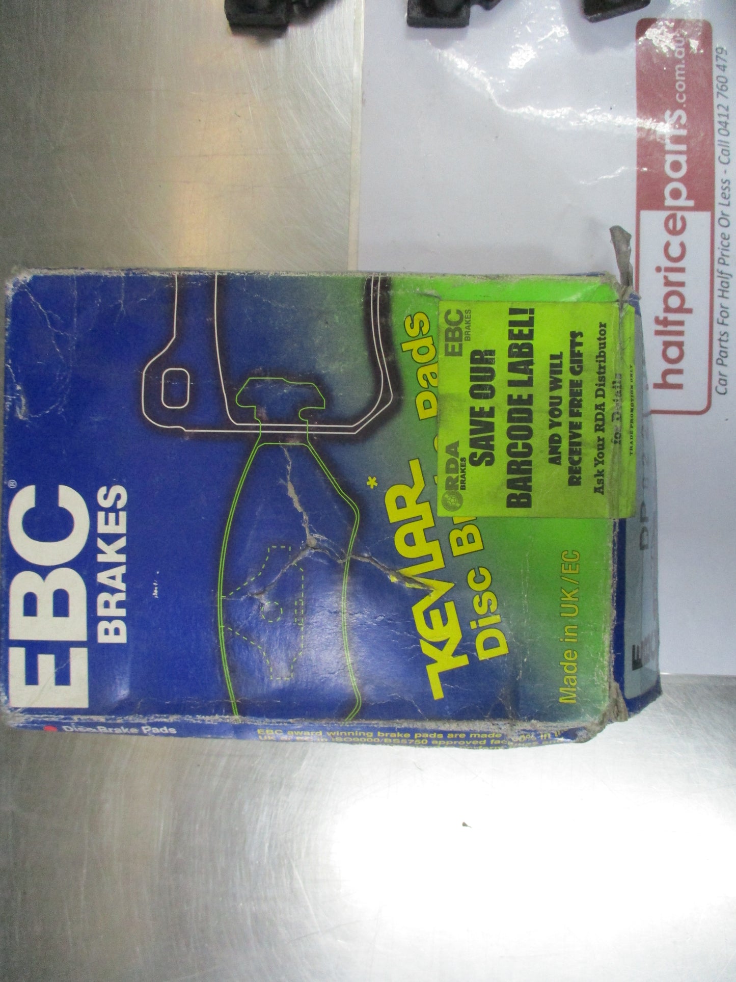 EBC Front Brake Pad Set To Suit Subaru Justy New Part
