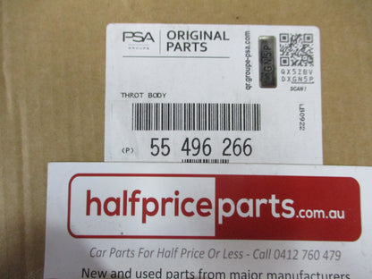 Holden Astra-V Genuine Throttle Body Valve New Part