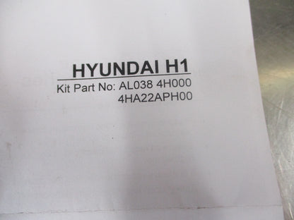 Hyundai Iload/IMax Genuine Tinted Drivers/Passenger Front Weathershiels Kit New Part