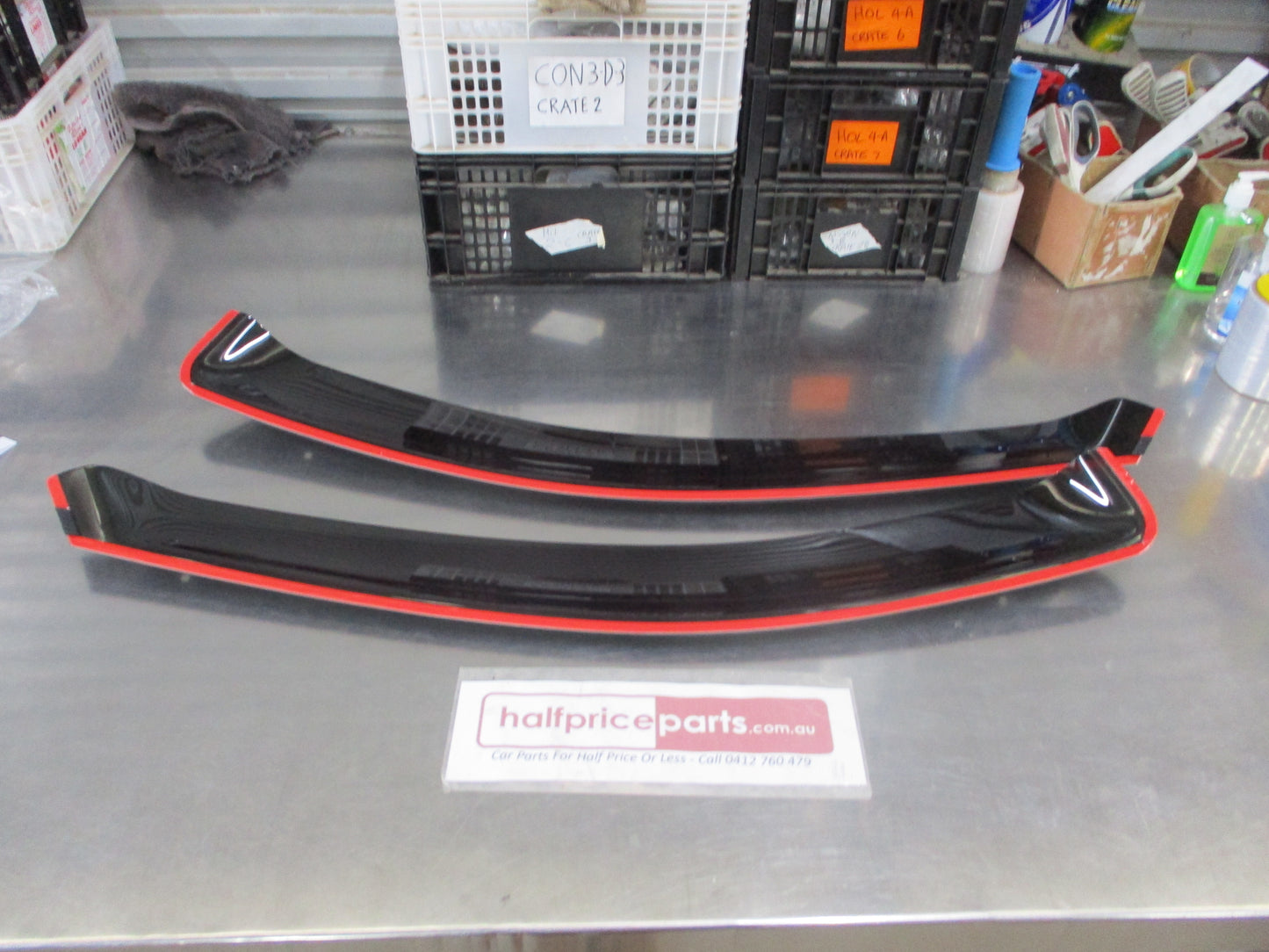 Hyundai Iload/IMax Genuine Tinted Drivers/Passenger Front Weathershiels Kit New Part
