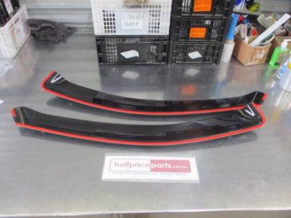 Hyundai Iload/IMax Genuine Tinted Drivers/Passenger Front Weathershiels Kit New Part