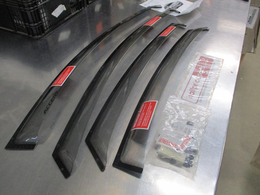 Hyundai Accent RB Sedan Genuine Slim Line Tinted Weather Shields New Part