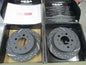 RDA Rear Slotted & Dimpled Disc Brake Pair To Suit Volvo S90 / V90 New Part