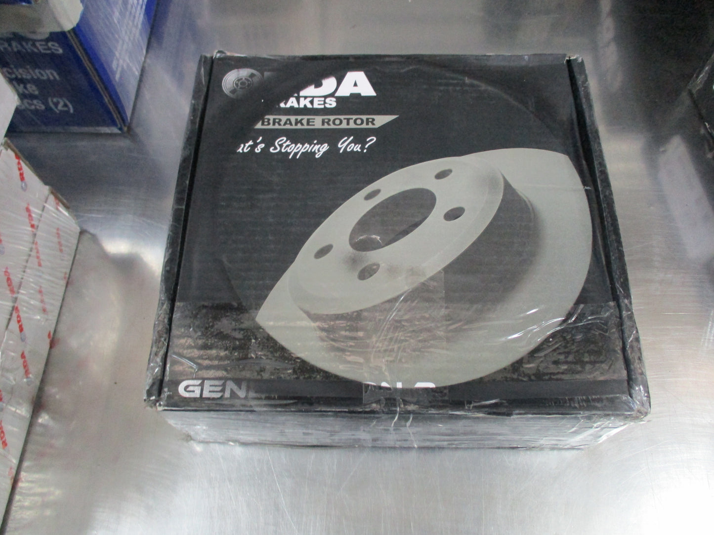 RDA Rear Slotted / Dimpled Brake Rotor Pair Suits Audi A4 New Part