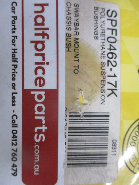 SuperPro Sway Bar Bush Kit 17mm Suits Toyota Camry/Holden Apollo New Part