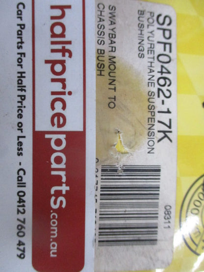 SuperPro Sway Bar Bush Kit 17mm Suits Toyota Camry/Holden Apollo New Part