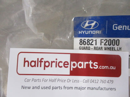 Hyundai Elantra Genuine Left Hand Rear Splash Guard Liner New Part