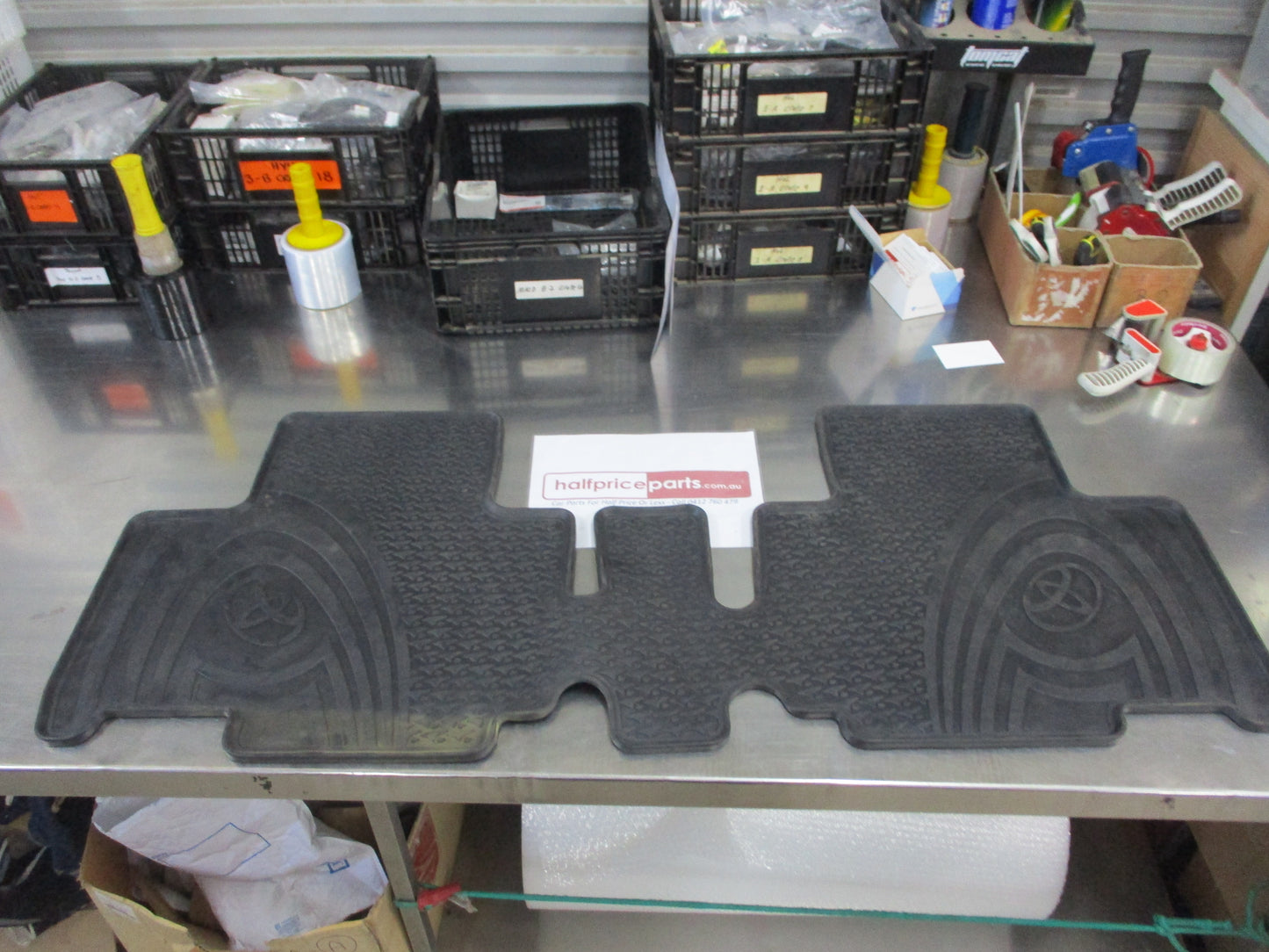 Toyota Rav4 Genuine Heavy Duty Second Row Rubber Mat New Part