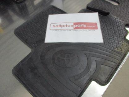 Toyota Rav4 Genuine Heavy Duty Second Row Rubber Mat New Part