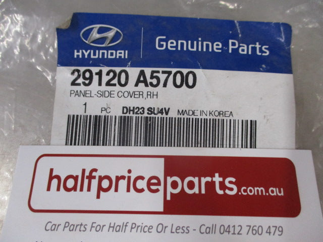 Hyundai Elantra Genuine Right Hand Side Radiator Splash Guard Cover New Part