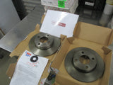 RDA Standard Front Brake Rotors Pair To Suit Audi 1005E New Part