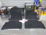 Hyundai Santa Fe Genuine Carpet Mat Set (Black) New Part