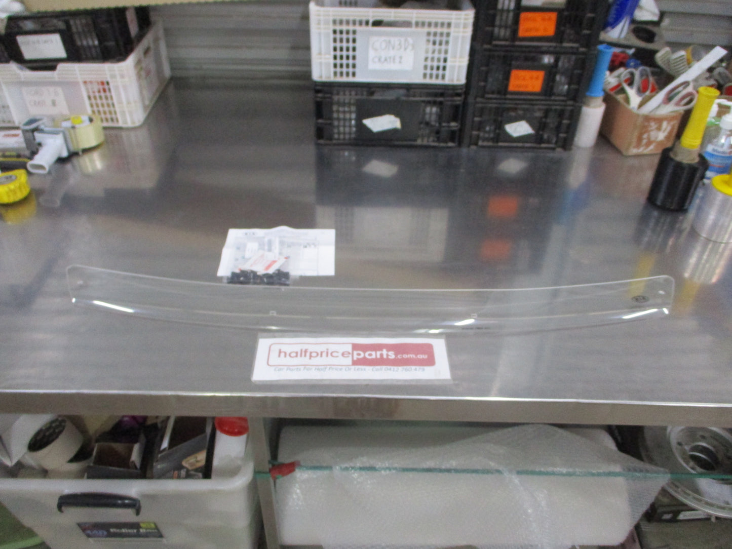 Kia Rio Genuine Clear Bonnet Protector With Fitting Kit New Part
