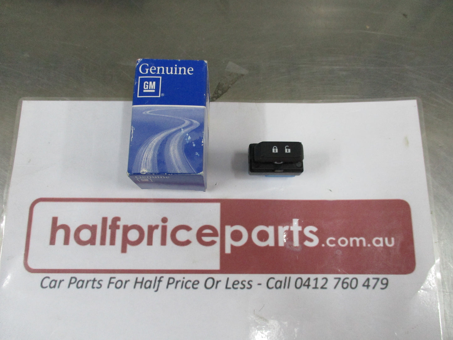 Holden Barina/Trax Genuine Jet Black Drivers Door Lock Switch New Part