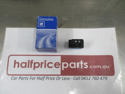 Holden Barina/Trax Genuine Jet Black Drivers Door Lock Switch New Part