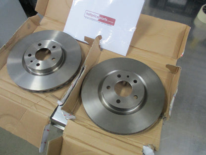 RDA Standard Front Disc Rotors To Suit Alfa Romeo 164 3.0i V6 New Part