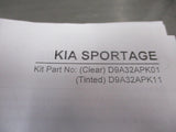 Kia Sportage QL Genuine Clear Bonnet Protector With Fitting Kit  New Part