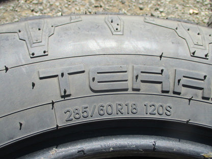 Nitto A/T Grappler G2 Set Of 4 Tyres Useable Tyres 285/60R18 120S Used Part