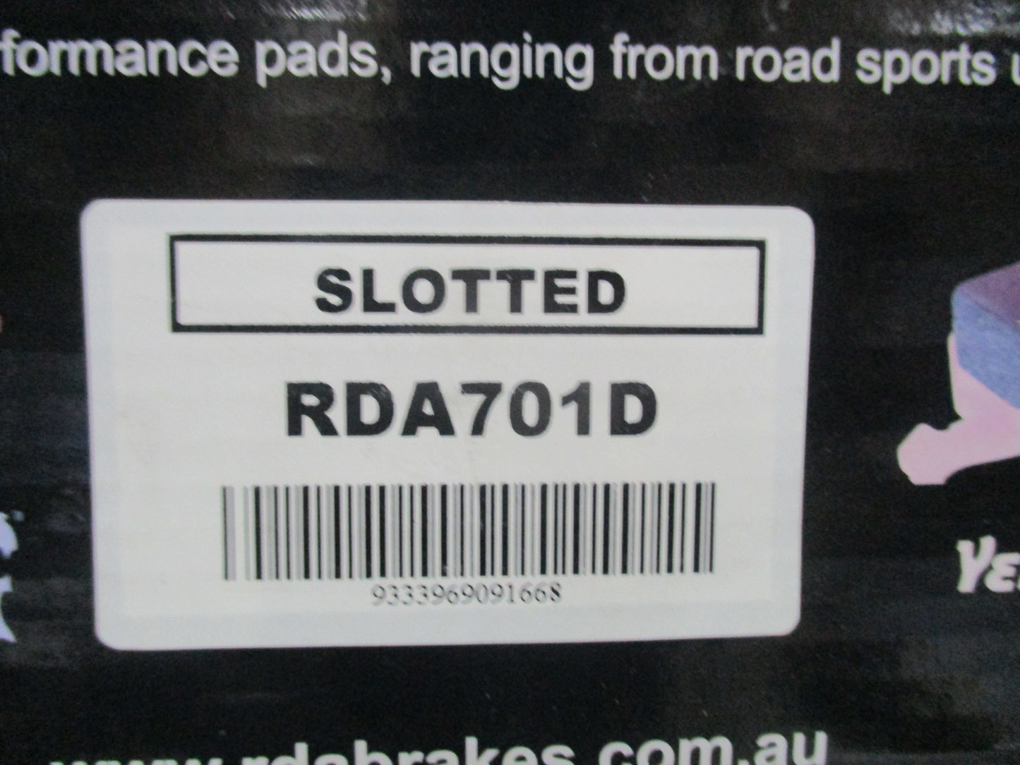 RDA Slotted & Dimpled Front Rotor Pair To Suit Toyota Corolla New Part