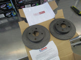 RDA Slotted & Dimpled Front Rotor Pair To Suit Toyota Corolla New Part