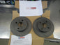 RDA Slotted & Dimpled Front Rotor Pair To Suit Toyota Corolla New Part