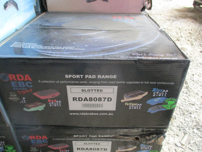 RDA Slotted & Dimpled 360mm Front Rotor Pair To Suit Range Rover New Part