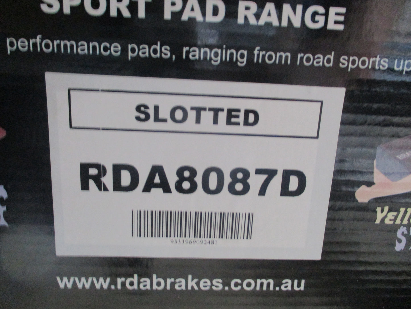 RDA Slotted & Dimpled 360mm Front Rotor Pair To Suit Range Rover New Part
