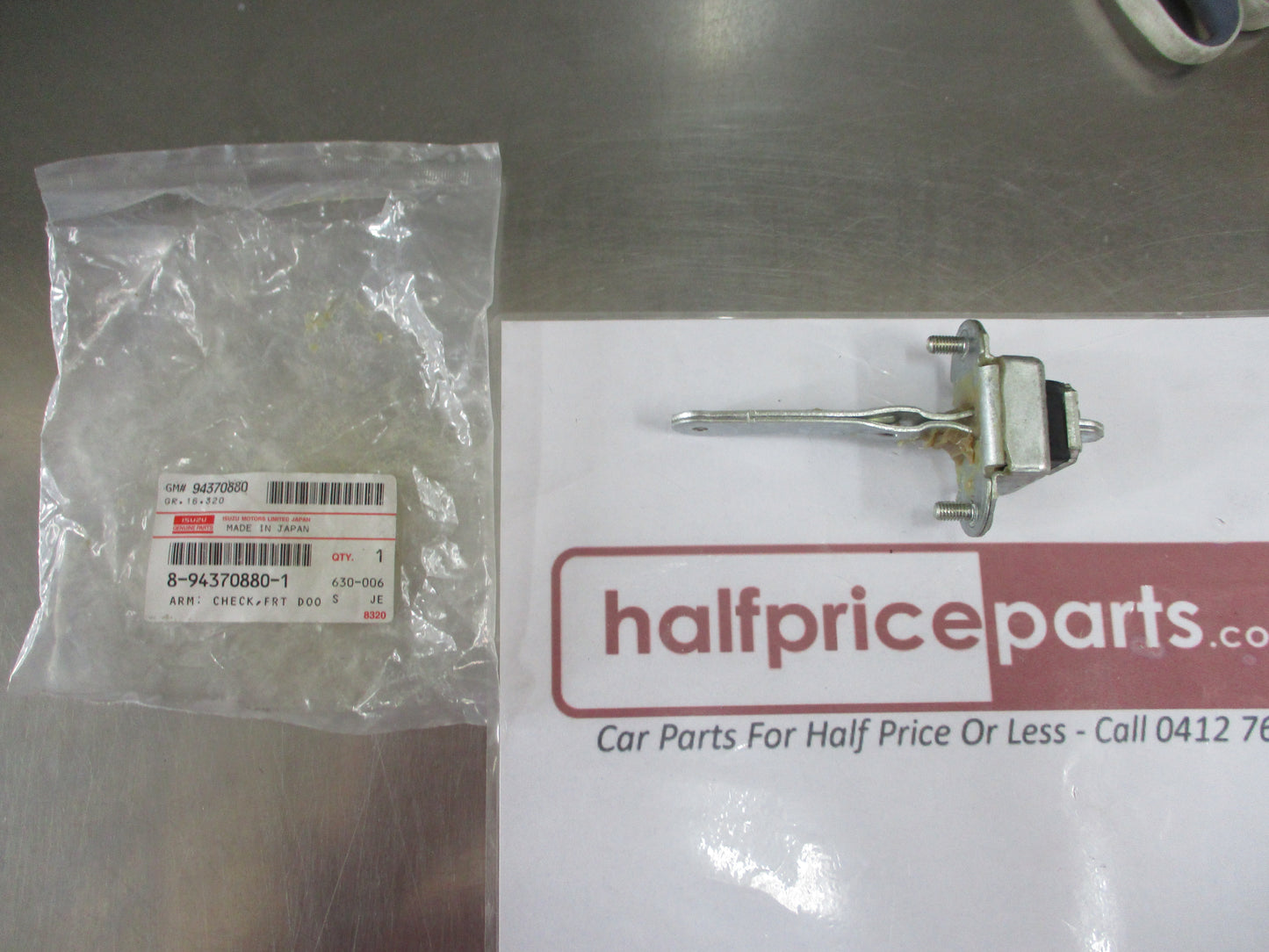 Holden Rodeo TF Genuine Front Door Check Stopper New Part