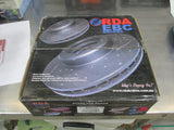 RDA Rear Slotted & Dimpled Disc Rotors To Suit Mazda 3 BK & BL 2.0L New Part