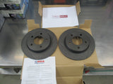 RDA Rear Slotted & Dimpled Disc Rotors To Suit Mazda 3 BK & BL 2.0L New Part