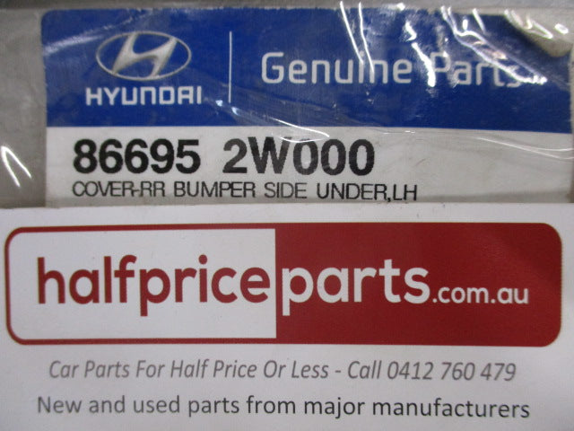 Hyundai Santa Fe Genuine Rear Left Under Center Body Cover New Part