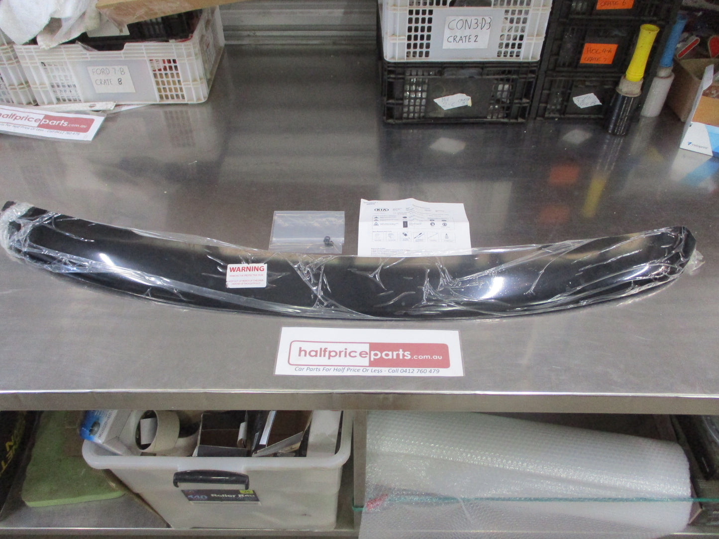 Kia Optima Genuine Tinted Bonnet Protector (Replacement Only NO FITTING KIT) New Part