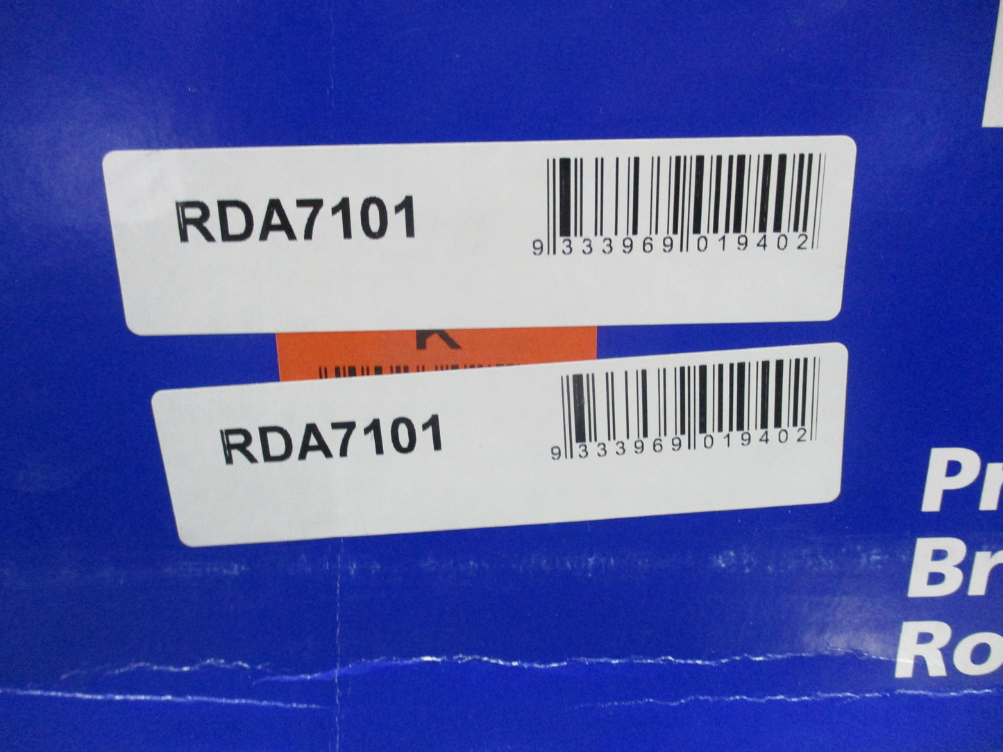 EBC Front Standard Disc Rotor Pair To Suit Peugeot 205 New Part