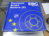 EBC Front Standard Disc Rotor Pair To Suit Peugeot 205 New Part