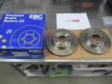 EBC Front Standard Disc Rotor Pair To Suit Peugeot 205 New Part