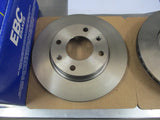 EBC Front Standard Disc Rotor Pair To Suit Peugeot 205 New Part