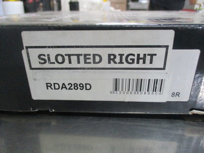 RDA Slotted & Dimpled Rear Disc Rotor To Suit Mercedes-Benz CLK Class New Part