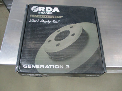 RDA Slotted & Dimpled Rear Disc Rotor To Suit Mercedes-Benz CLK Class New Part