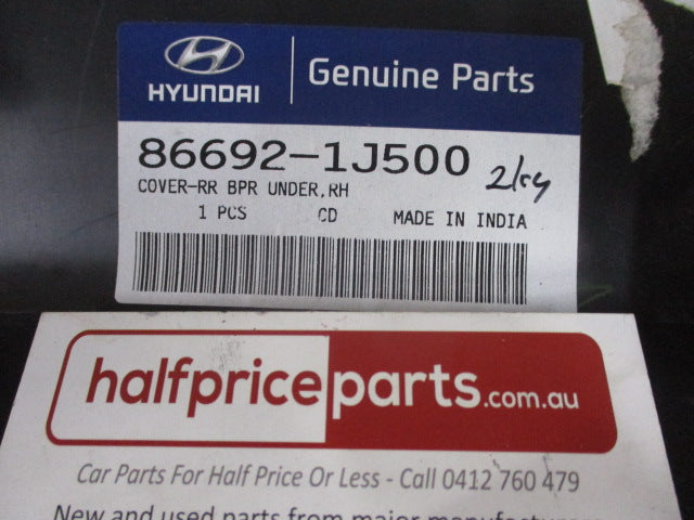 Hyundai I20 Genuine Right Hand Rear Bumper Under Trim New Part