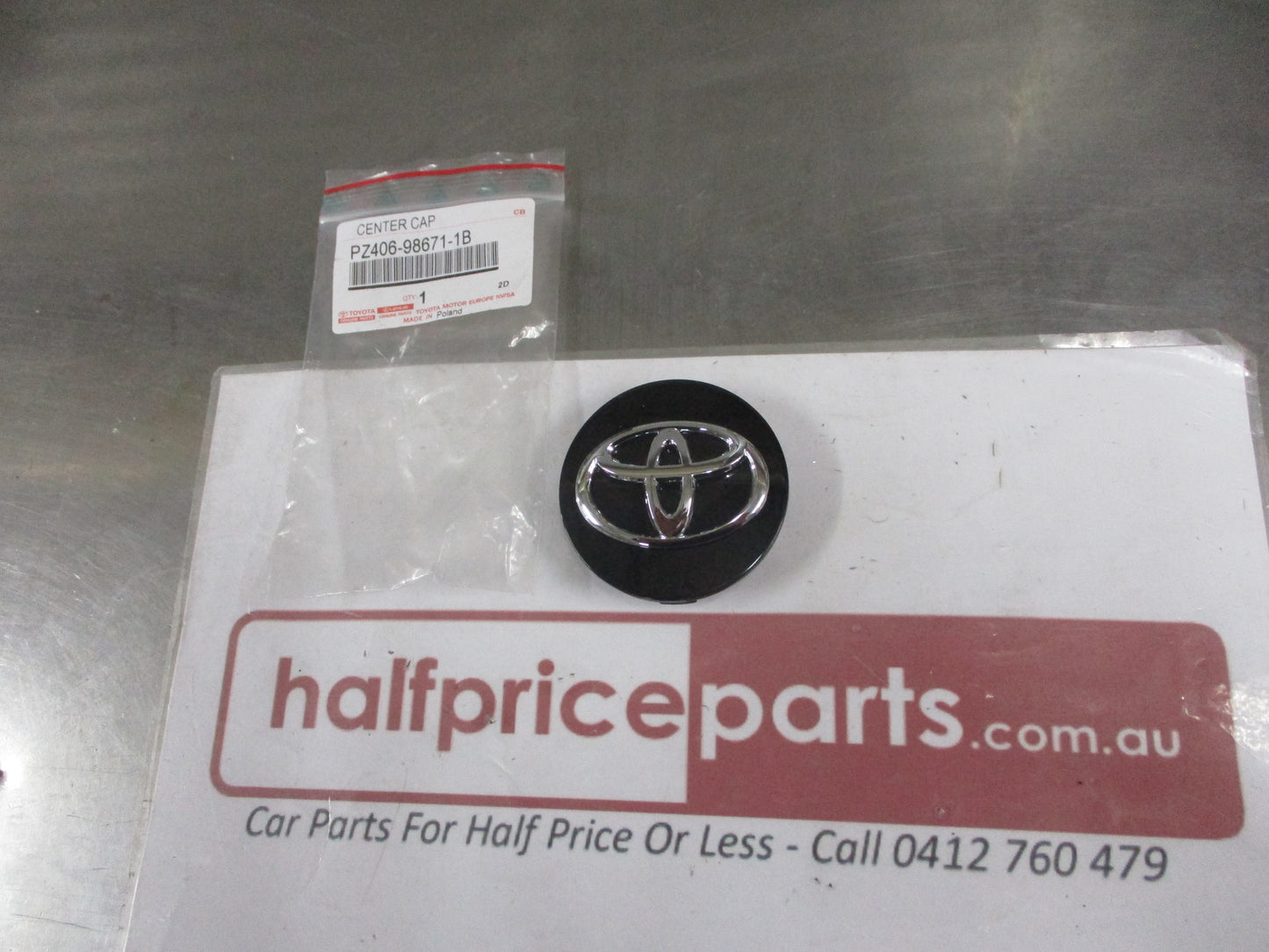 Toyota Yaris Cross Hybird/Yaris Cross Petrol Genuine Glossy Black Alloy Wheel Center Cap New Part