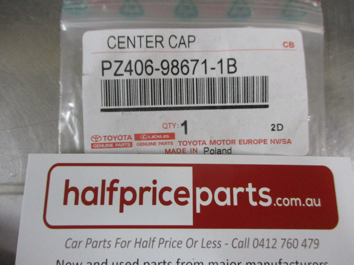 Toyota Yaris Cross Hybird/Yaris Cross Petrol Genuine Glossy Black Alloy Wheel Center Cap New Part