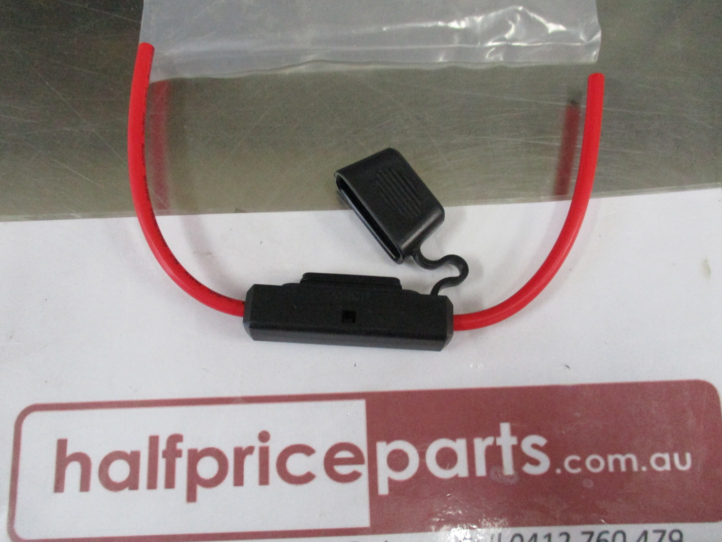 OEX Maxi Blade In Line Fuse Holder (Black 1 Way 60A 8AWG) New Part