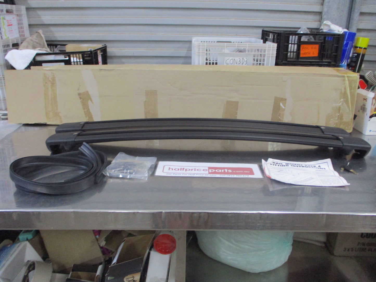 Kia Carnival Genuine Roof Race Cross Bar Kit New Part