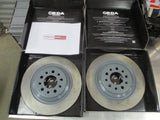 RDA Standard Rear Disc Rotor Pair To Suit Jeep Cherokee New Part
