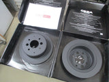 RDA Standard Rear Disc Rotor Pair To Suit Mitsubishi GH / GK / GJ Sigma New Part