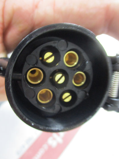 Trailer Adapter Large 7 pin Round - 7 pin Flat New Part