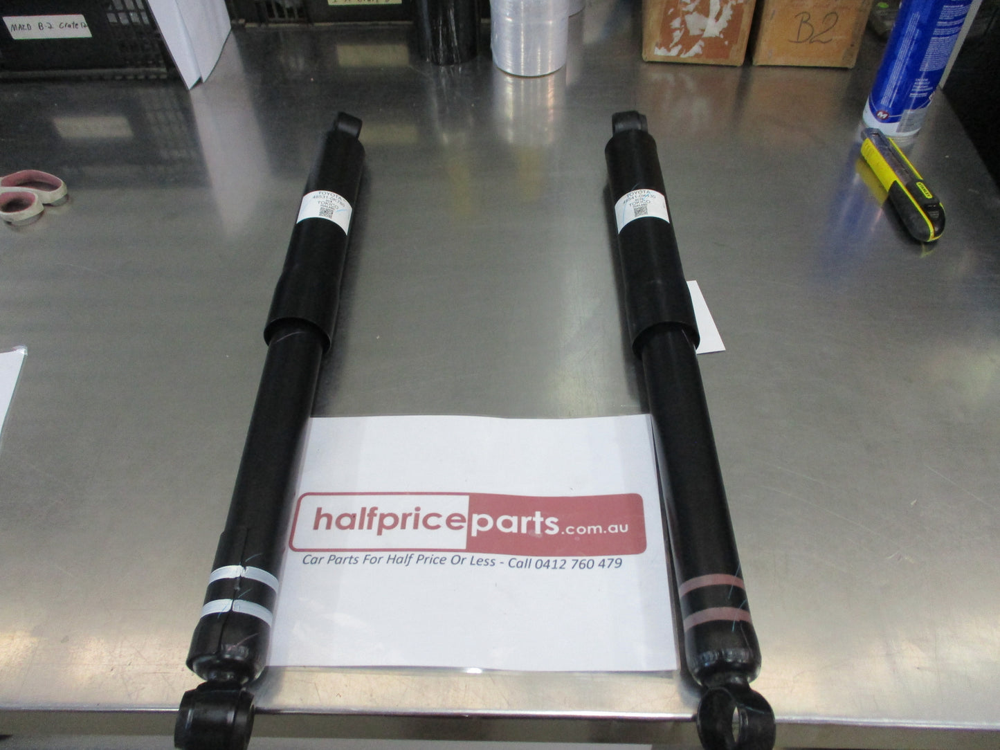 Toyota Hilux N80 Genuine Rear Shocks (Pair) Used Part VGC