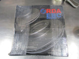 RDA Slotted & Dimpled Front Brake Rotor Pair To Suit Mitsubishi Nimbus New Part