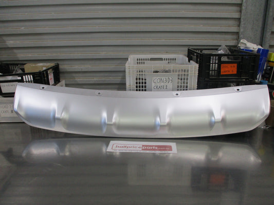 Kia Carnival Genuine Rear Bumper Lower Trim Panel (Skid Plate Factory Silver) New Part
